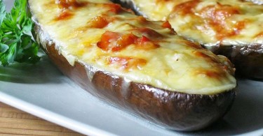 Баклажанные лодочки