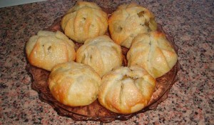 Яблоки в платочке