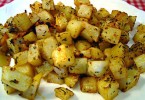 Картофель по-гречески с лимоном и чесноком
